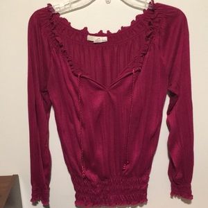 🖤🖤 Women’s Long-sleeve blouse with string top (size S)
